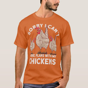 Camiseta Lo Siento, No Puedo Tener Planes Con Mi Granjero D