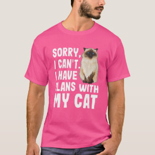 Camiseta Lo Siento, No Puedo Tener Planes Con Mi Himalaya C