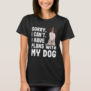 Camiseta Lo Siento, No Puedo Tener Planes Con Mi Inglés Spr