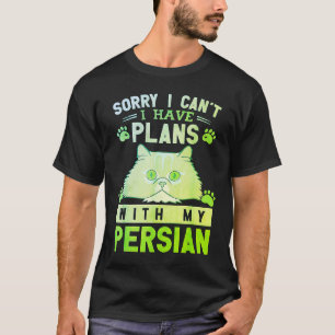 Camiseta lo siento, no puedo tener planes con mi Kitty Ca p
