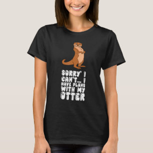 Camiseta Lo Siento, No Puedo Tener Planes Con Mi Obús