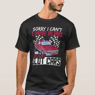 Camiseta Lo siento, no puedo tener planes con mi ranura par