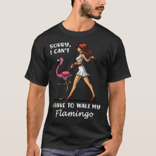 Camiseta Lo siento no puedo tengo que pasear a mi pájaro fl