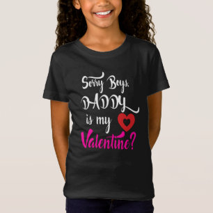 Camiseta Lo siento, papá es mi San Valentín