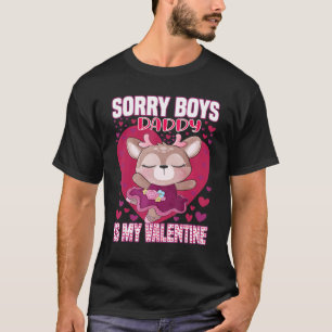 Camiseta Lo Siento, Papá Noel Es Mi Fa De Valentine Cute Ba