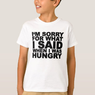 Camiseta Lo siento para lo que dije cuándo era… png