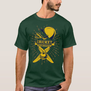 Camiseta Lo siento, pero estoy loco por el críquet