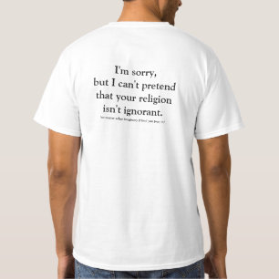 Camiseta Lo siento pero no puedo fingir
