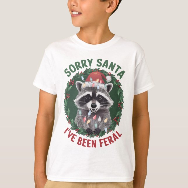 Camiseta Lo siento Santa I ha sido Navidades divertidos (Anverso)