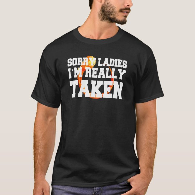 Camiseta Lo siento señoras, estoy ocupado (Anverso)