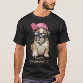 Camiseta LO SIENTO, soy INDOGNITO (Bulldog inglés) cachorro