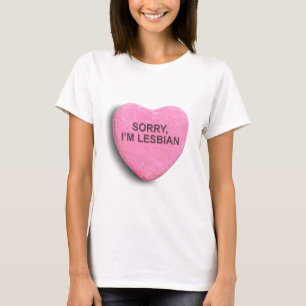 Camiseta Lo siento, soy lesbiana