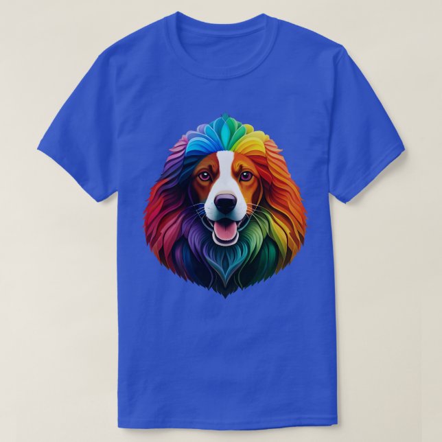 Camiseta lo siento tarde vi a un perro (Diseño del anverso)