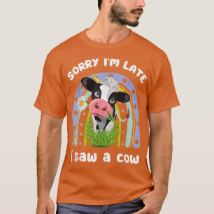 Camiseta Lo siento, tarde vi un dibujo de citas divertidas