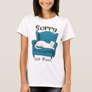 Camiseta Lo siento, tengo planes Regalo divertido para aman