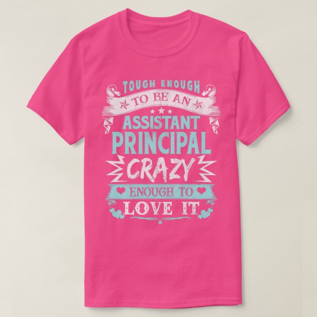 Camiseta Lo Suficiente Como Para Ser El Director Auxiliar L (Diseño del anverso)