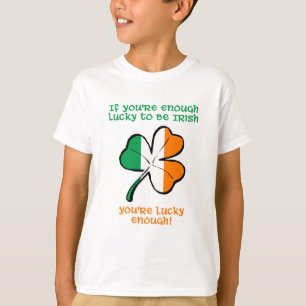 Camiseta Lo suficientemente afortunado como para ser irland