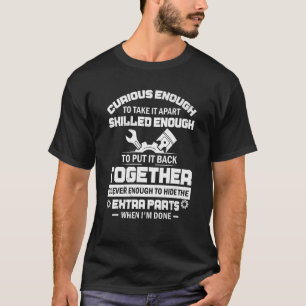 Camiseta Lo Suficientemente Curioso Como Para Llevarlo A Un