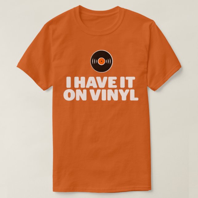 Camiseta Lo Tengo En Vinyl LP Records (Diseño del anverso)