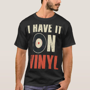 Camiseta Lo Tengo En Vinyl Record Player Retro Music 1