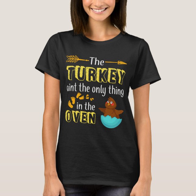 Camiseta Lo Único En El Agradecimiento De OVen Es Turquía (Anverso)
