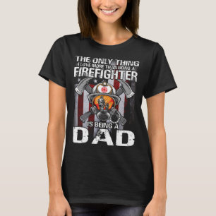 Camiseta Lo Único Que Me Encanta Más Que Ser Bombardero