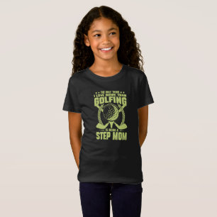 Camiseta lo único que me gusta más que jugar golf es estar