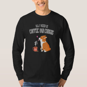 Camiseta Lo Único Que Necesitas Es Una Bebida De Perro Grac