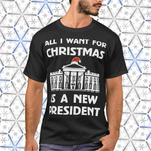 Camiseta Lo único que quiero para el navidad es nuevo