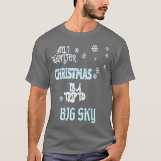 CAMISETA LO ÚNICO QUE QUIERO PARA LOS NAVIDADES ES UN VIAJE