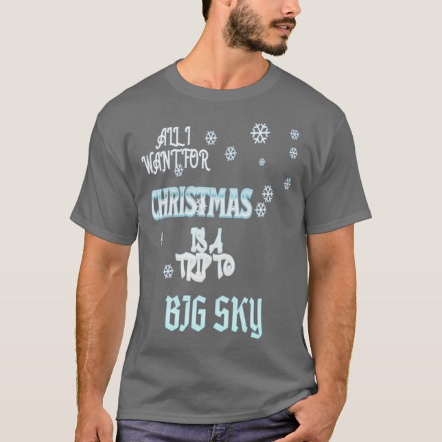 CAMISETA LO ÚNICO QUE QUIERO PARA LOS NAVIDADES ES UN VIAJE (Anverso)