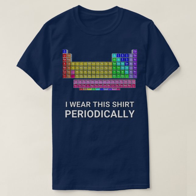 Camiseta Lo Uso Periódicamente (Diseño del anverso)