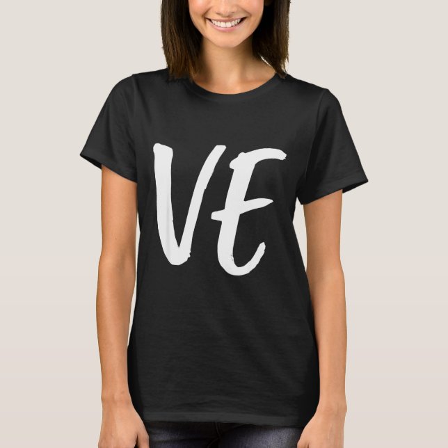 Camiseta Lo Ve Love Matching Couple Husband Wife Valentine' (Anverso)