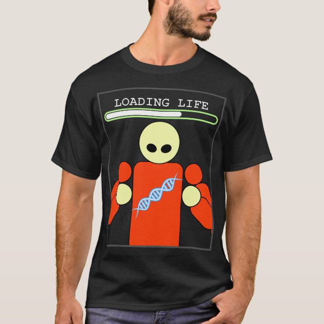 Camiseta Loading Life (Anverso)