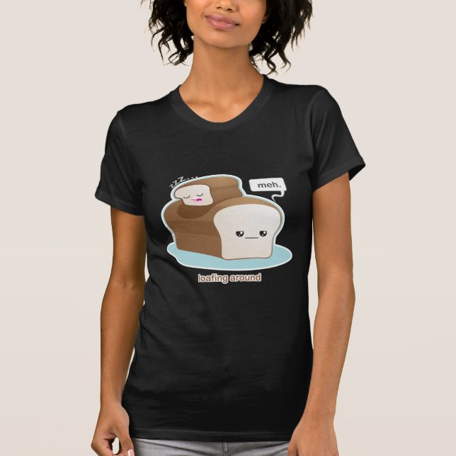 Camiseta Loafing alrededor (Anverso)