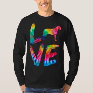 Camiseta Lobby Irlandés Tie Dye Love Dog Mom