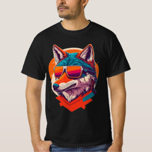 CAMISETA LOBITO ADORABLE CON GAFAS DE SOL.