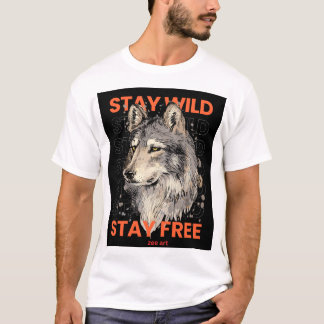 Camiseta lobo
