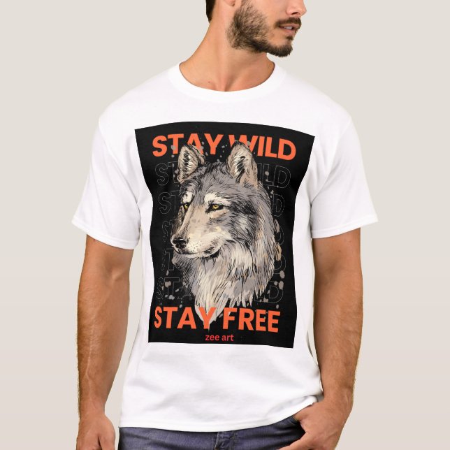 Camiseta lobo (Anverso)