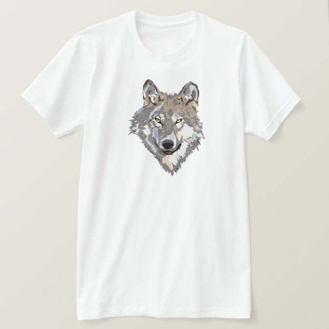 Camiseta lobo (Anverso del diseño)