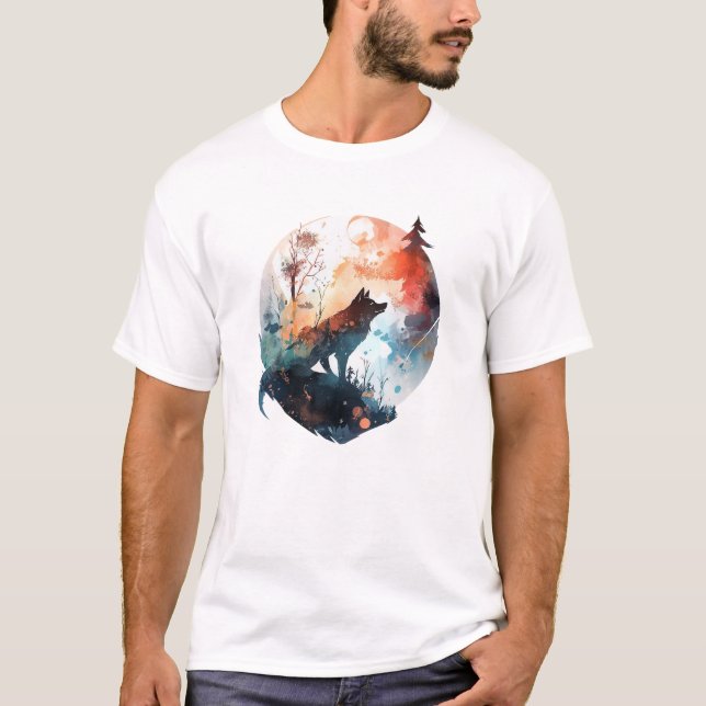 Camiseta lobo (Anverso)