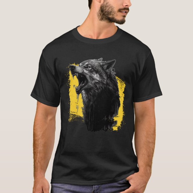 Camiseta Lobo  (Anverso)