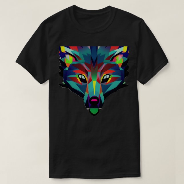 Camiseta lobo (Diseño del anverso)