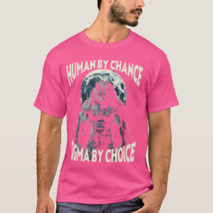 Camiseta Lobo Alfa Humano Por Casualidad Sigma Por Elección