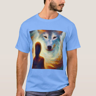 Camiseta Lobo animal espiritual 3