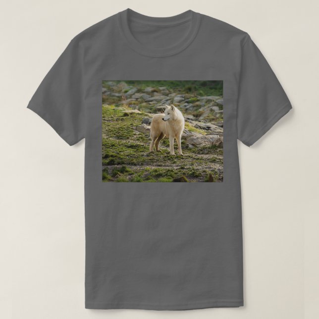 Camiseta Lobo Ártico (Diseño del anverso)