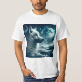 Camiseta Lobo ártico. belleza en la naturaleza