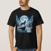 Lobo Aullador En Invierno