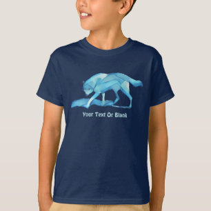 Camiseta Lobo azul
