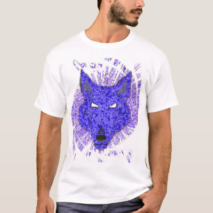 Camiseta Lobo azul